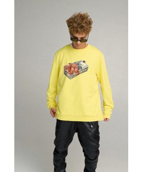 Свитшот мужской OVERSIZE /no flis/