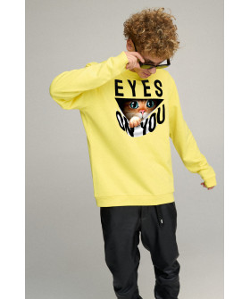Світшот чоловічий OVERSIZE /no flis/