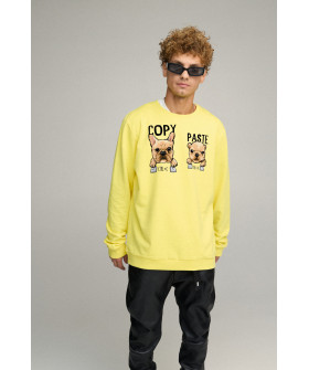 Свитшот мужской OVERSIZE /no flis/