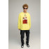 Світшот чоловічий OVERSIZE /no flis/