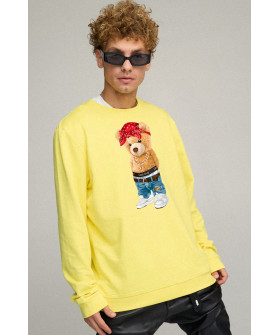 Світшот чоловічий OVERSIZE /no flis/
