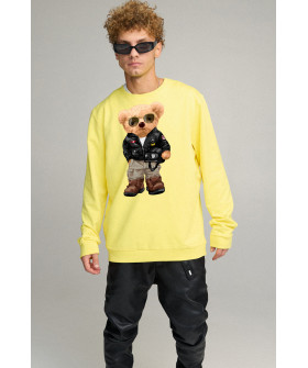 Світшот чоловічий OVERSIZE /no flis/