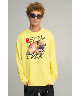 Свитшот мужской OVERSIZE /no flis/