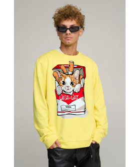 Свитшот мужской OVERSIZE /no flis/