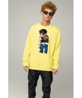 Sweatshirt men's OVERSIZE /no flis/