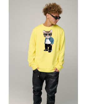 Свитшот мужской OVERSIZE /no flis/