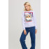 Women's sweatshirt basic /no flis/