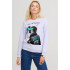 Women's sweatshirt basic /no flis/