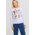 Women's sweatshirt basic /no flis/