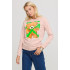 Women's sweatshirt basic /no flis/