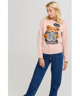 Women's sweatshirt basic /no flis/ 