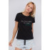Basic T-shirt / breathable print /