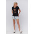 Basic T-shirt / breathable print /