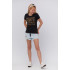 Basic T-shirt / breathable print /