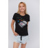 Basic T-shirt / breathable print /