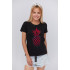 Basic T-shirt / breathable print /