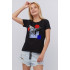 Basic T-shirt / breathable print /