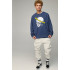 Світшот чоловічий OVERSIZE /no flis/
