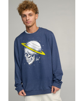 Світшот чоловічий OVERSIZE /no flis/