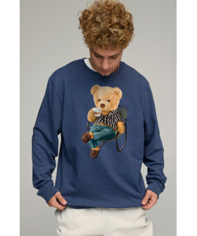 Свитшот мужской OVERSIZE /no flis/