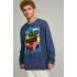 Світшот чоловічий OVERSIZE /no flis/