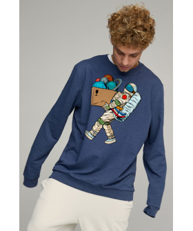 Свитшот мужской OVERSIZE /no flis/