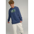 Sweatshirt men's OVERSIZE /no flis/