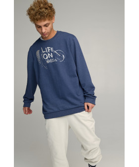 Свитшот мужской OVERSIZE /no flis/