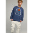 Світшот чоловічий OVERSIZE /no flis/