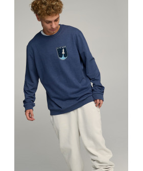 Світшот чоловічий OVERSIZE /no flis/