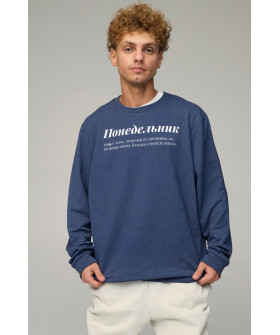 Свитшот мужской OVERSIZE /no flis/