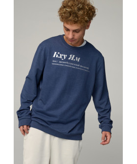 Свитшот мужской OVERSIZE /no flis/