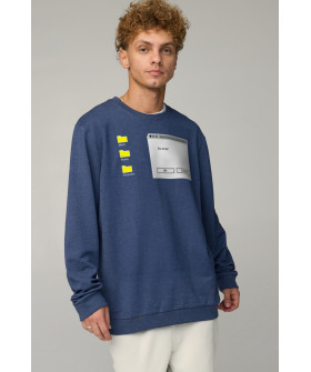 Свитшот мужской OVERSIZE /no flis/