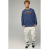 Sweatshirt men's OVERSIZE /no flis/