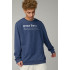 Sweatshirt men's OVERSIZE /no flis/