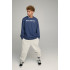 Sweatshirt men's OVERSIZE /no flis/