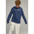 Sweatshirt men's OVERSIZE /no flis/
