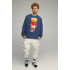 Sweatshirt men's OVERSIZE /no flis/