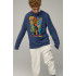 Свитшот мужской OVERSIZE /no flis/