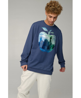 Світшот чоловічий OVERSIZE /no flis/