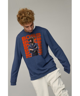 Світшот чоловічий OVERSIZE /no flis/