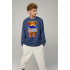 Свитшот мужской OVERSIZE /no flis/