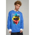 Світшот чоловічий OVERSIZE /no flis/