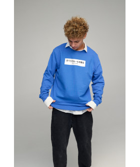 Свитшот мужской OVERSIZE /no flis/