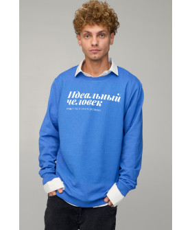 Світшот чоловічий OVERSIZE /no flis/