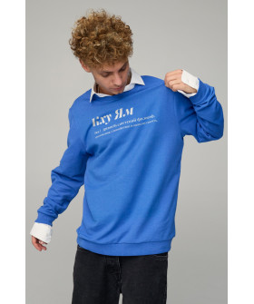 Свитшот мужской OVERSIZE /no flis/
