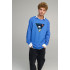 Світшот чоловічий OVERSIZE /no flis/